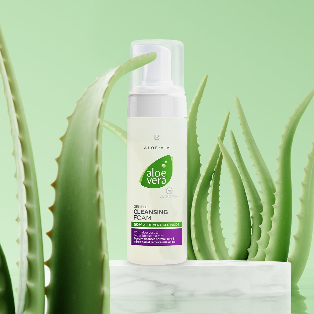 LR ALOE VIA Aloe Vera Łagodna Pianka Oczyszczająca