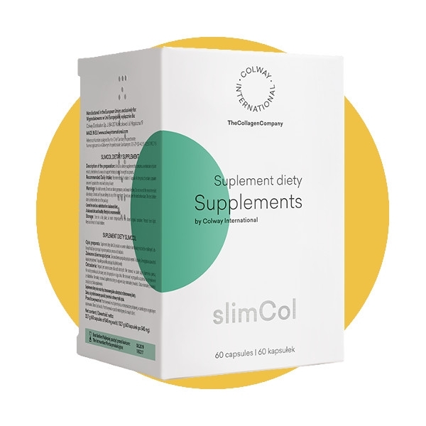 Colway International SlimCol 60 kapsułek Spalacz Tłuszczu