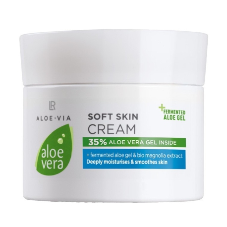 LR ALOE VIA Aloe Vera Delikatny Krem Pielęgnacyjny do Twarzy i Ciała Aloes