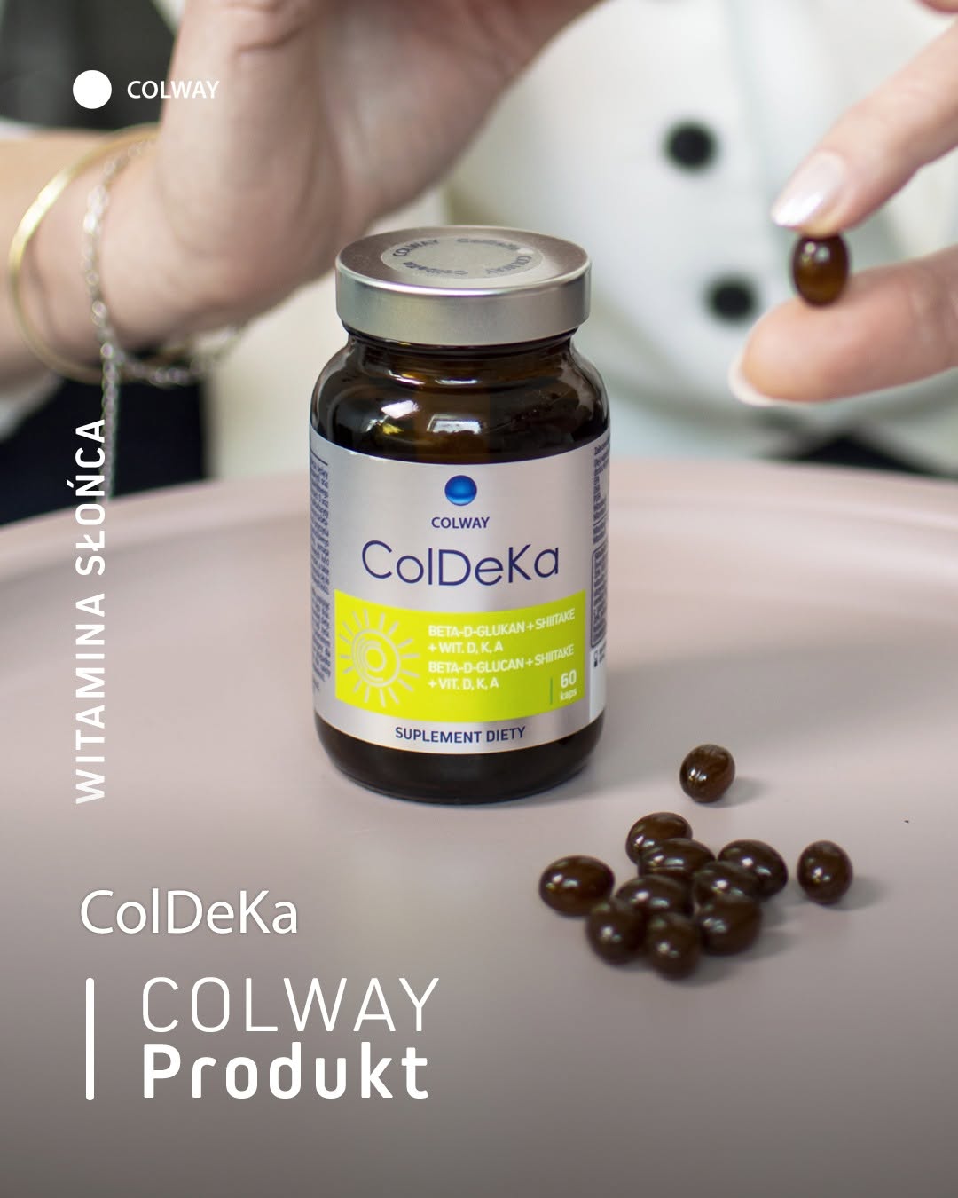 Colway Coldeka Grzyby Shiitake Beta-D-Glukan